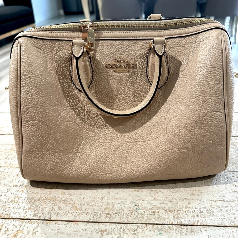 Coach Rowan Large Satchel Bag In
Signature Leather NEW - Picture 4 of 7